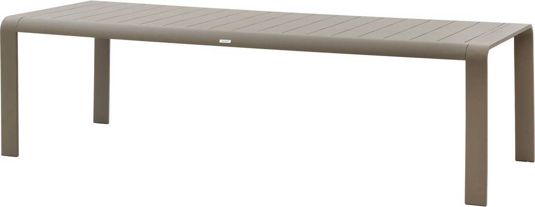 Gartentisch "domilly" café 10-sitzer aus aluminium - Hespéride