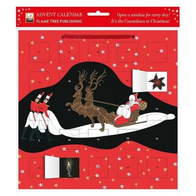 Entrance of Santa Claus Advent Calendar