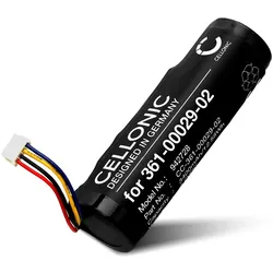 Cellonic Akku für Garmin T5 GPS, Alpha TT 15, DC50 Dog Tracking Collar, 15X, 100 (1 Stk., 3400 mAh), Batterien + Akkus