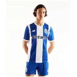 New Balance, Herren, Fussballtrikot, FC Porto Home SS Jersey 26/27 (XL), Blau