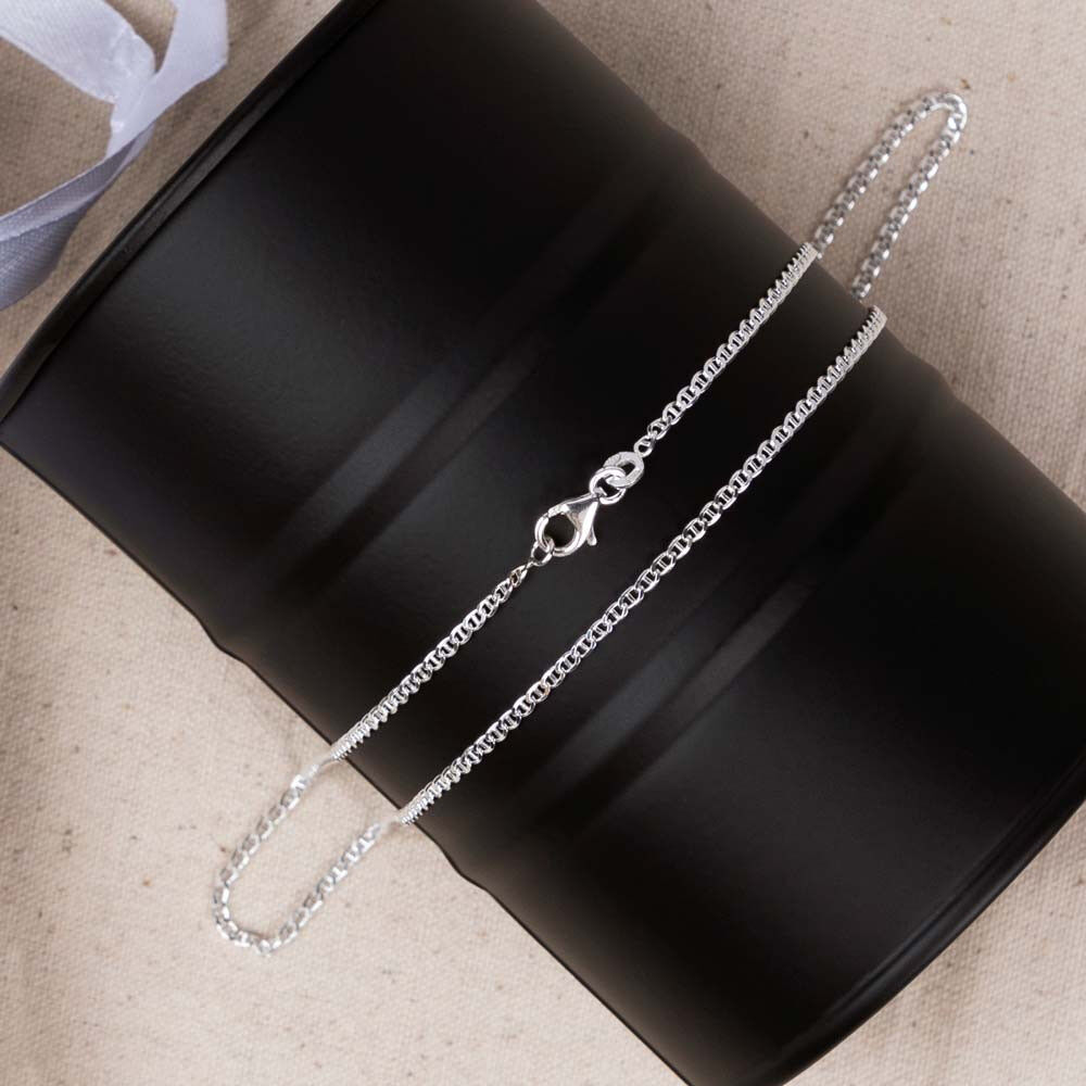 Ocadeau Chaine adulte Marine Argent