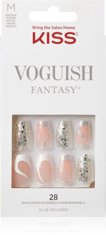 Kiss Voguish Fantasy Fashspiration false nails medium 28 pc