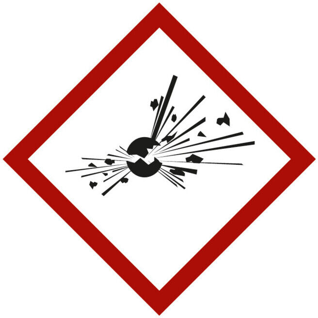 HOFFMANN Symbole pour les substances dangereuses Bombe en explosion, Type: 03026 ; nVent HOFFMAN (B171.15.182)