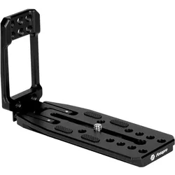 Fotopro Universal L Halterung QAL L (Stativadapter), Stativ Zubehör, Schwarz