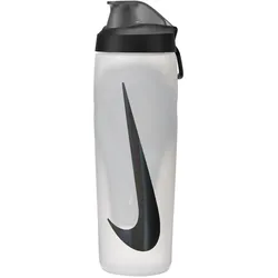 NIKE Refuel Bottle Locking Lid Trinkflasche 709ml 125 - natural/black/black iridescent