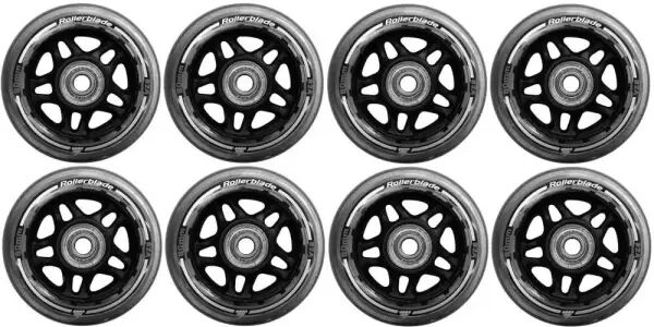 Inliner Rollen Rollerblade 8 Stk. (80mm - 82A)