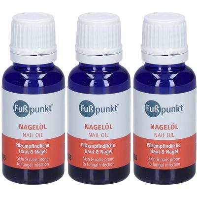 Fusspunkt Nagelöl x3 3x20 ml Öl
