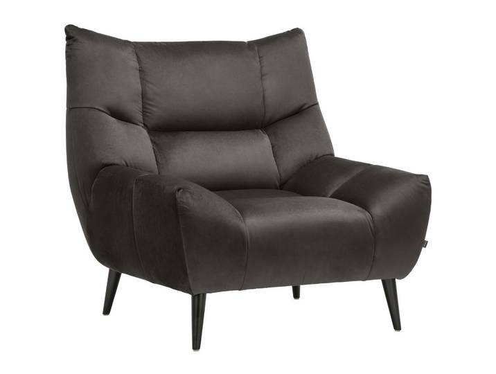 Xora Sessel, Dunkelgrau, Metall, 100x104x99 cm, Stoffauswahl, Wohnzimmer, Sessel, Sonstige Sessel