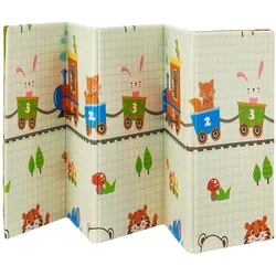 Spielmatte 180 x 200 cm mit diversen Tiermotiven