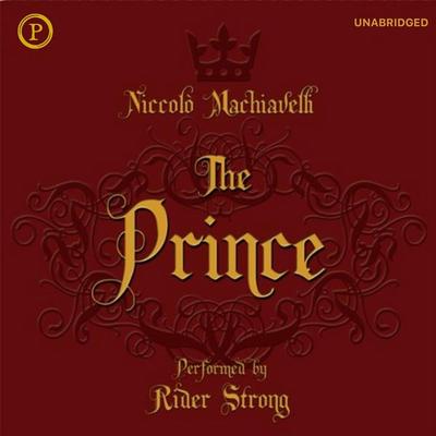 The Prince - Niccolo Machiavelli, Audio, 9781607473251