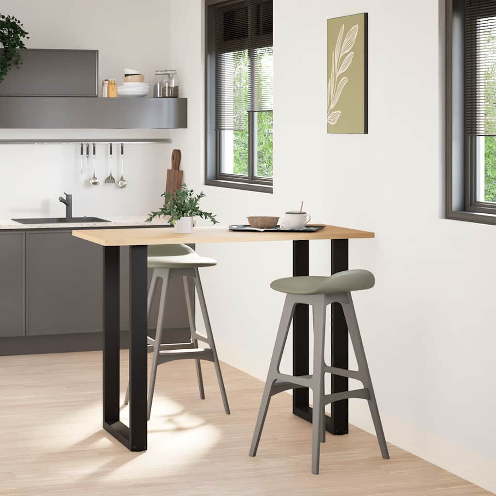 Metro Daveonte Table Leg Black 101cm H x 60cm W