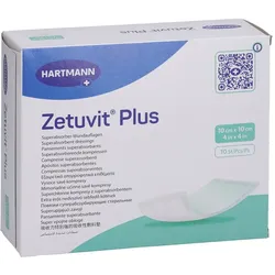 Zetuvit Plus extrastarke Saugkompresse ster10x10 cm CPC