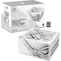 ROG-STRIX-1000P-GAMING-WHITE, PC-Netzteil weiß, 1x 12-Pin High Power GPU, 4x PCIe, Kabelmanagement, 1000 Watt