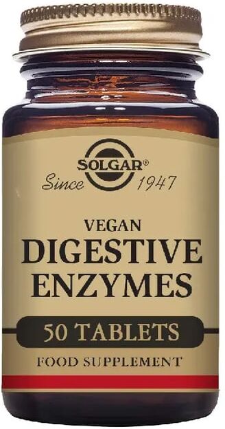 Solgar Vegan Enzimas Digestivas 50 Tabs