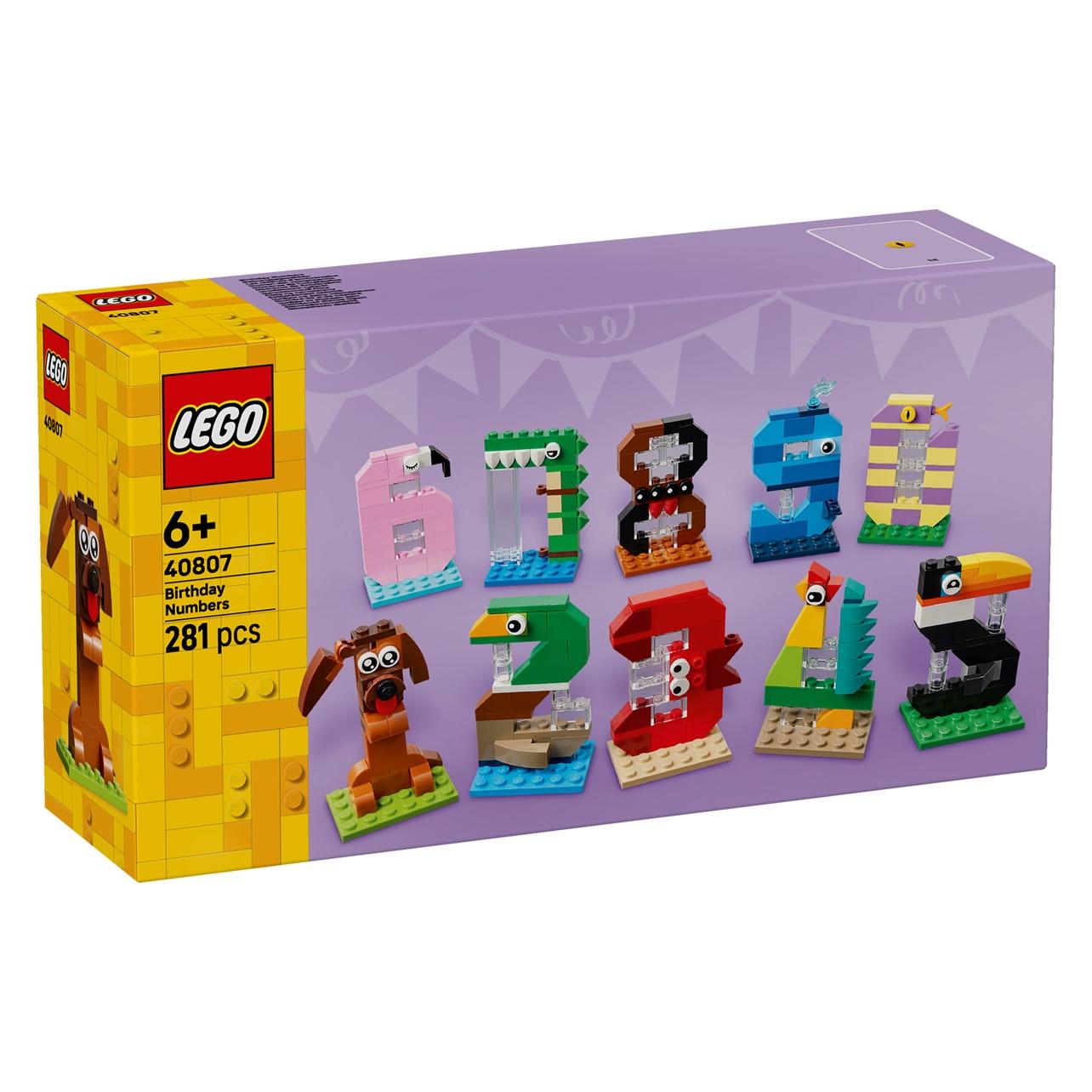 LEGO Geburtstagszahlen (40807, LEGO Iconic) (40807)