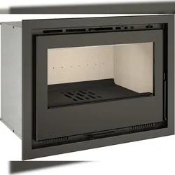 MAESTRO FERRETERO TJ - Einbau-Kaminofen mit Turbinen Modell FLAMA 49 Leistung 6,4 kW