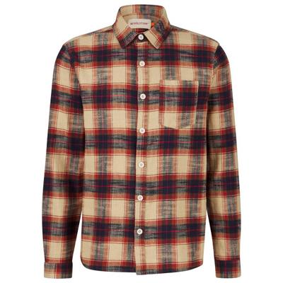 Revolution - Loose Shirt - Hemd Gr M braun