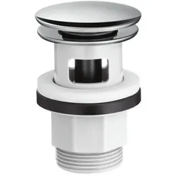 hansgrohe, Zubehör Sanitärinstallation, HG Ablaufgarnitur PUSH-OPEN für Waschtisch- und Bidetmischer chrom
