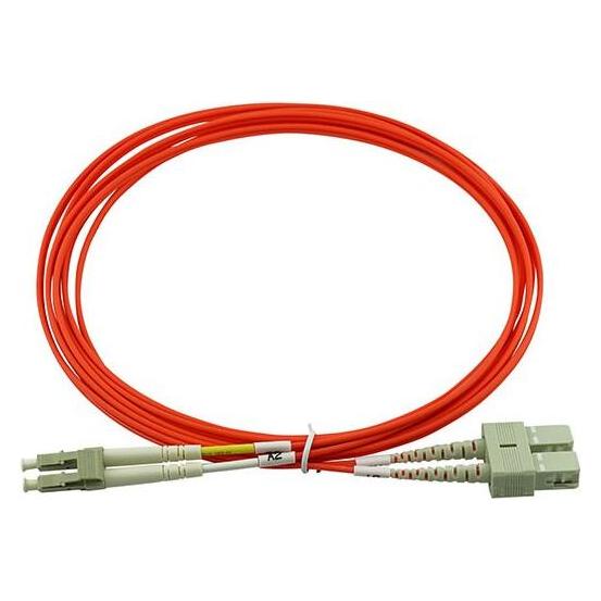 BlueOptics Cisco CAB-MMF-SC-LC-15 kompatibles LC-SC Multimode OM1 Patchkabel 15 Meter (15 m) (CAB-MMF-SC-LC-15-BO)