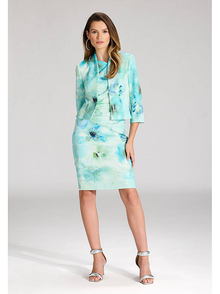 SWING Blazer in Türkis - 46