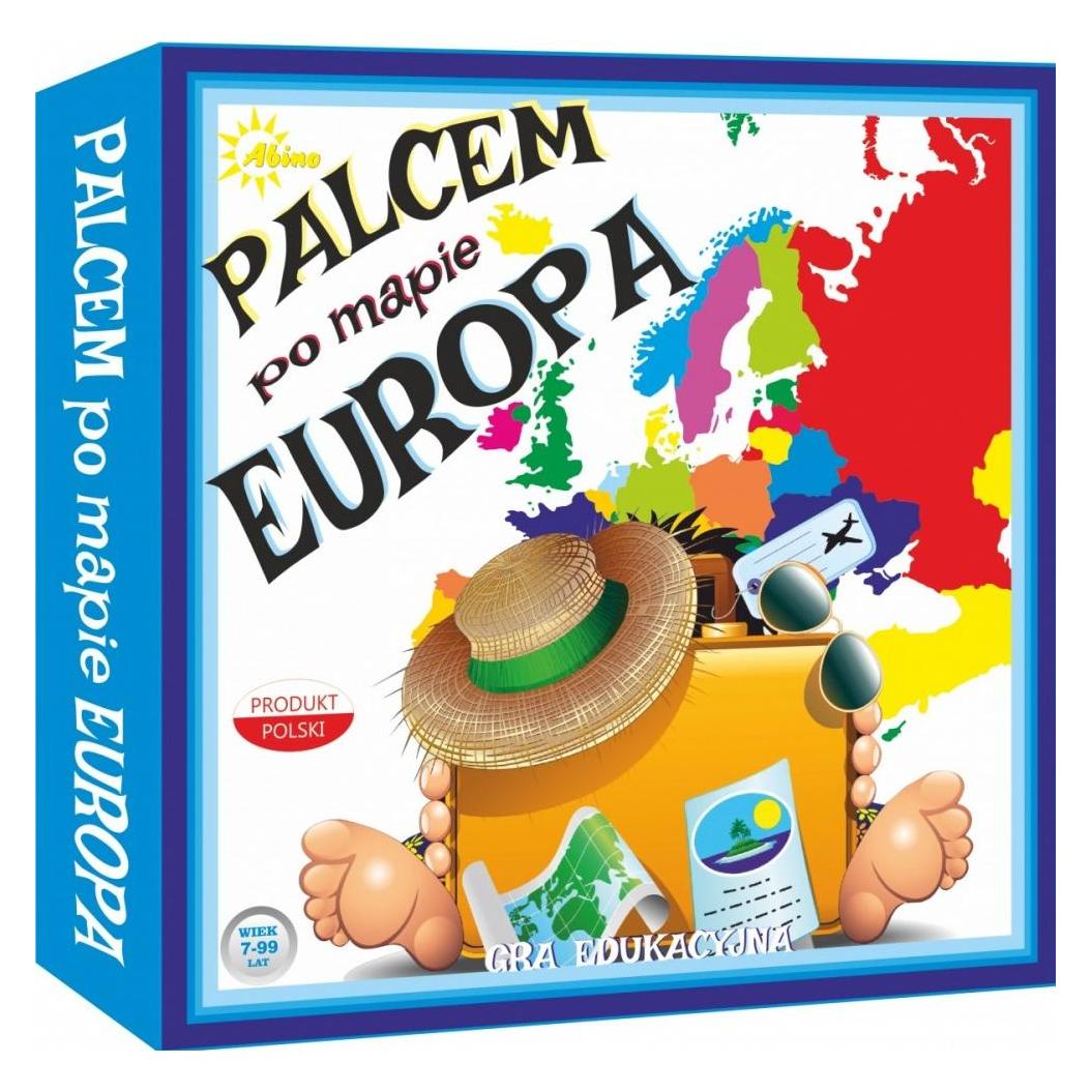 Abino Gra Palcem po mapie - Europa AB 72663 (2 - 4 Spieler) (245434)