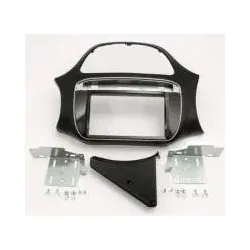 Doppel DIN 2-DIN Autoradio-Einbaublende schwarz Fiat Punto ab 2012 / Punto EV...