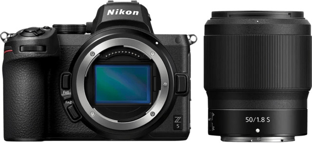 Nikon Z5 Mirrorless Camera met Nikkor Z 50mm f/1.8 S Lens