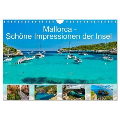 Mallorca - Schöne Impressionen der Insel (Wandkalender 2027 DIN A4 quer), CALVENDO Monatskalender