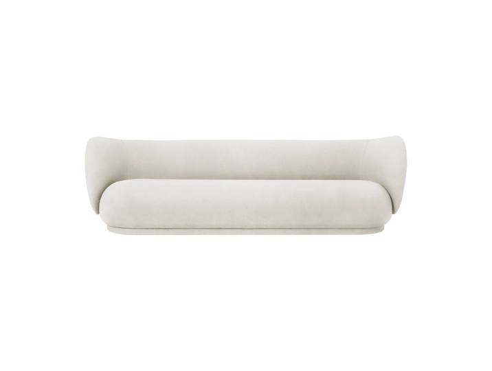 Ferm Living Rico Sofa 4-Sitzer Brushed offwhite