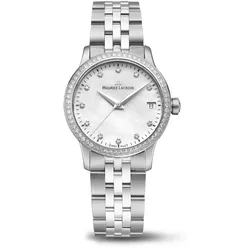 Maurice Lacroix 1975 Quartz 33mm, Quarzwerk, 11 Diamanten Damenuhr 751006-SD502-170-1
