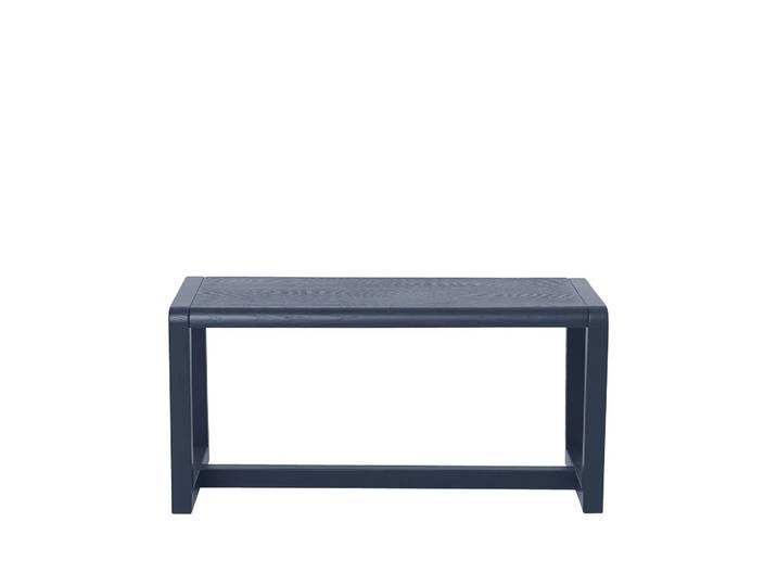 Ferm Living Little Architecht Bench Bank Dark blue