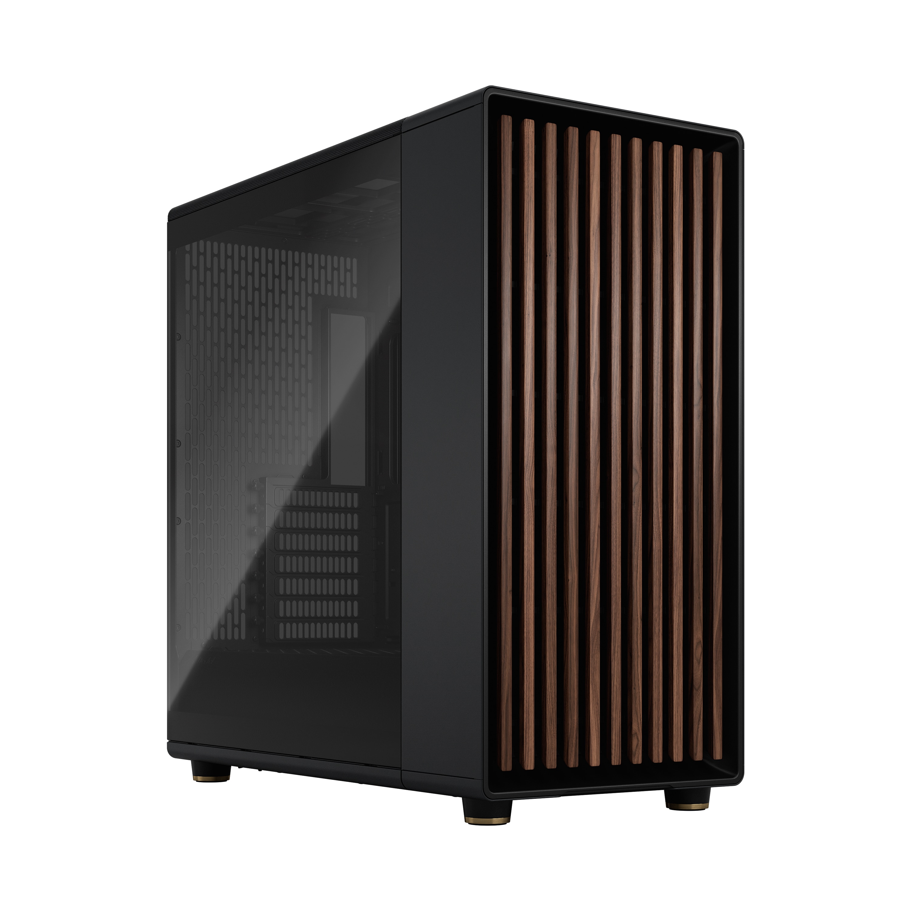 Fractal Design North XL Gaming PC Gehäuse Big-Tower Schwarz Seitenfenster