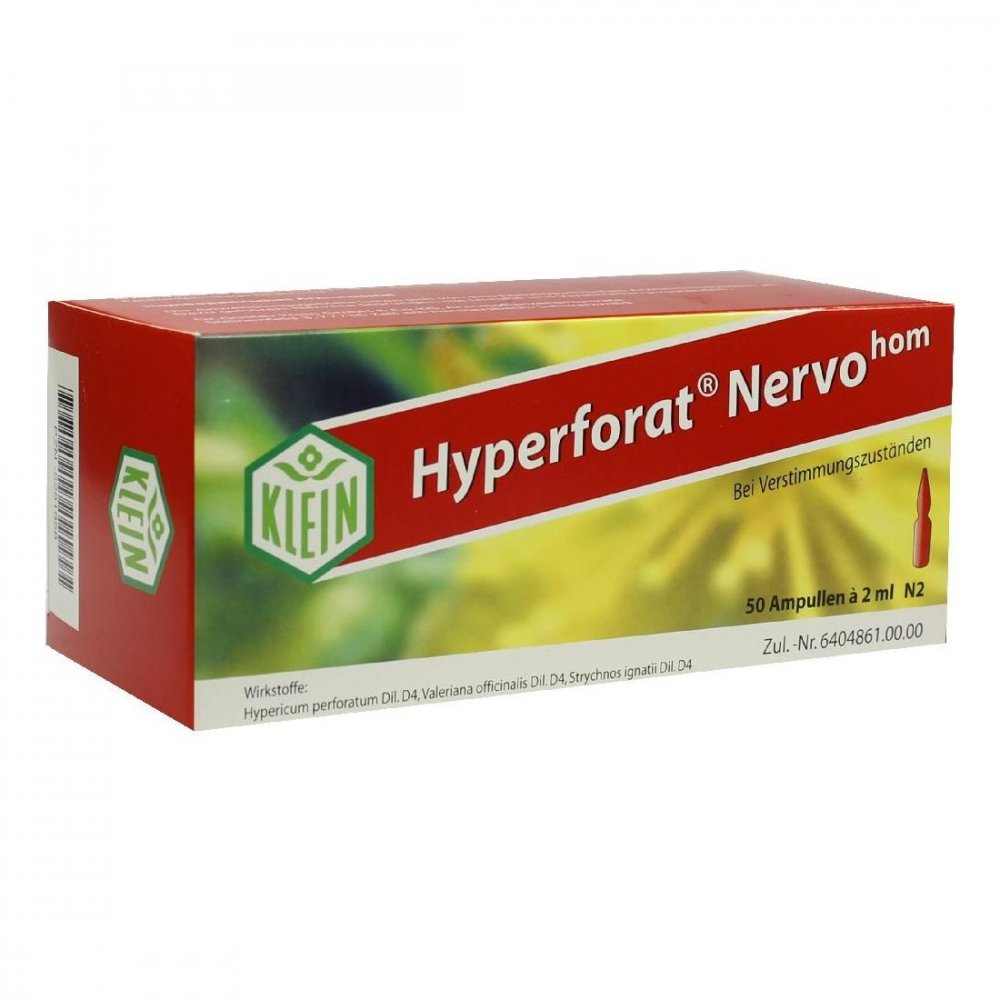 Dr. Gustav Klein GmbH & Co. KG Hyperforat Nervohom Injektionslösung 02291958
