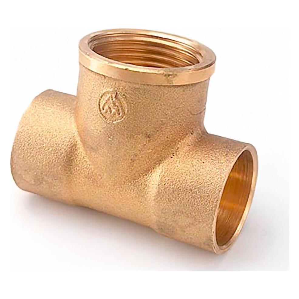 Metalgrup Te female 130 1/2" x 18 mm brass (57825366)