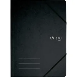 VONL 30110095 - Eckspannmappe, A4, schwarz