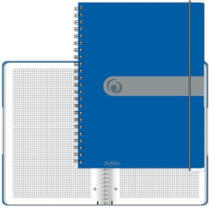 Herlitz Collegeblock 11293065 easy orga, A4, Rand rundum, 80 g/m², 80 Blatt, kariert