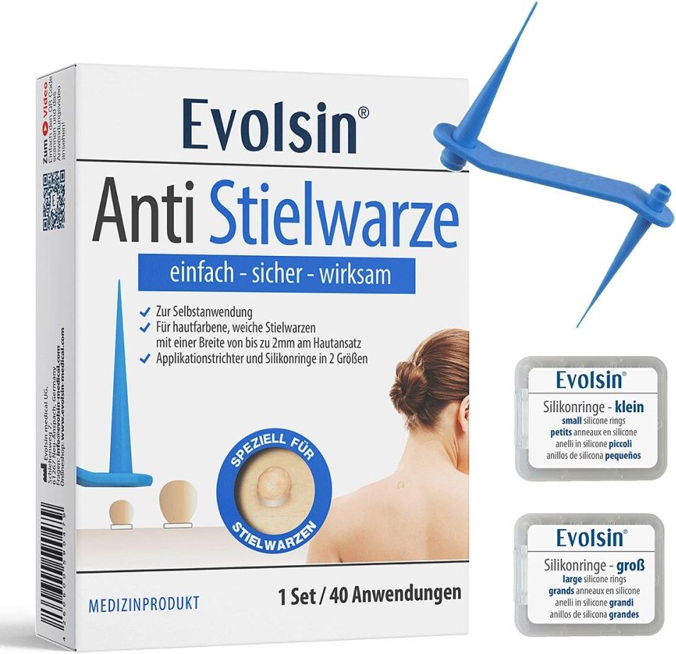 Evolsin Anti Stielwarze Stielwarzenentferner 40stk