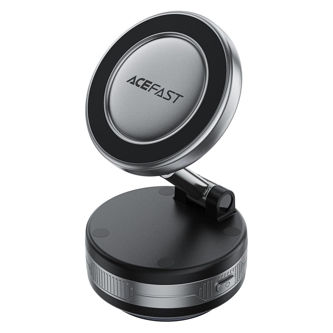 Acefast - Car Holder (E30) - for Dashboard/Windshield, Magnetic Grip - Metal Gray (6974316284864)