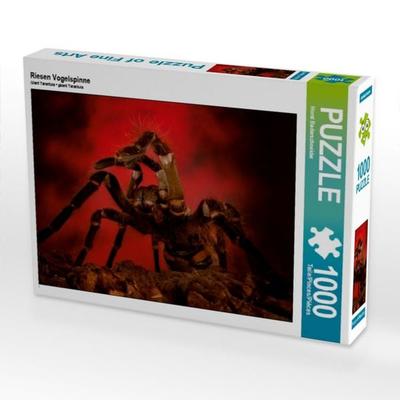 CALVENDO Puzzle Riesen Vogelspinne 1000 Teile Puzzle quer | 1000 Teile Lege-Größe 64 × 48 cm Foto-Puzzle für glückliche Stunden