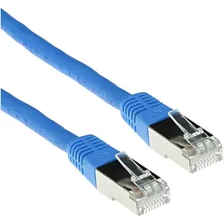 ACT Blue 20 meter F/UTP CAT5E patch cable with RJ45 connectors. Cat5e f/utp lszh blue 20.00m (F/UTP, CAT5e, 20 m), Netzwerkkabel