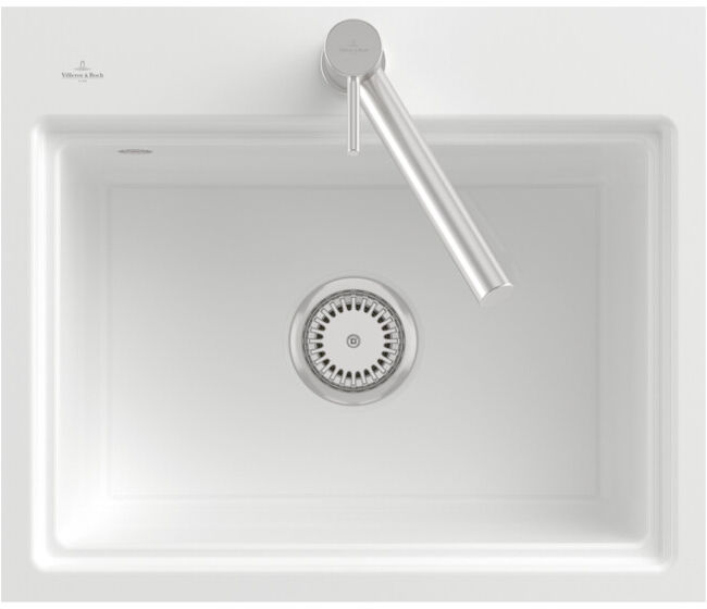 V&B; Évier Subway Style 60S, noir pur ; Villeroy & Boch (336600R7)