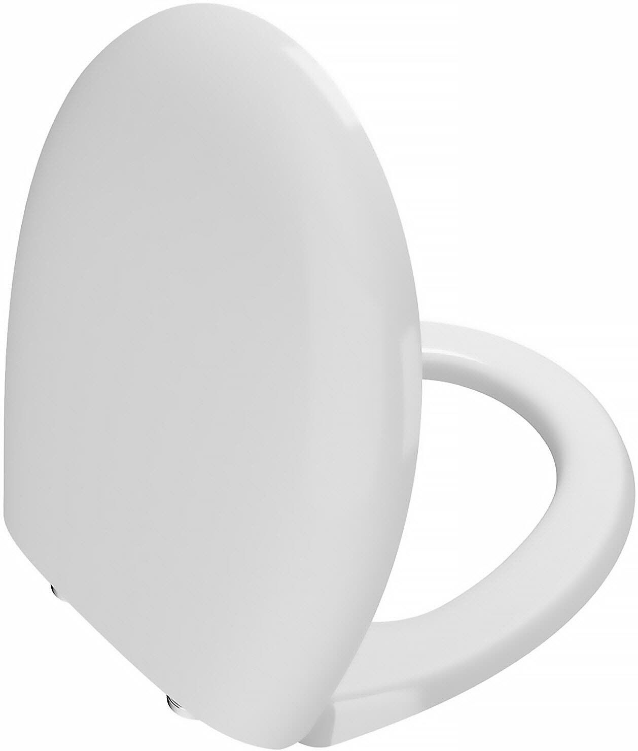 VitrA Memoria Black WC-Sitz, Badkeramik, 106-401R009, edelweiß - edelweiß