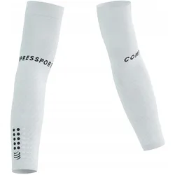 Compressport, Unisex, Armlinge + Beinlinge, Armforce (XS), Weiss, Grau, XS