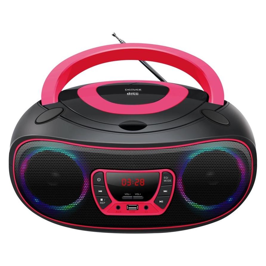 Denver TCL-212BT Boombox Sort Pink (FM, Bluetooth) (TCL-212BT PINK)