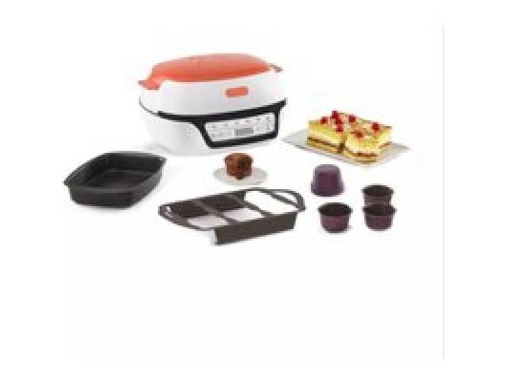 Machine à petits gâteaux - TEFAL - KD804510 - Blanc et corail - 5 programmes - 1200 Watt