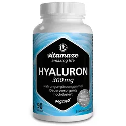 HYALURONSÄURE 300 mg hochdosiert vegan Kapseln 33,6 g