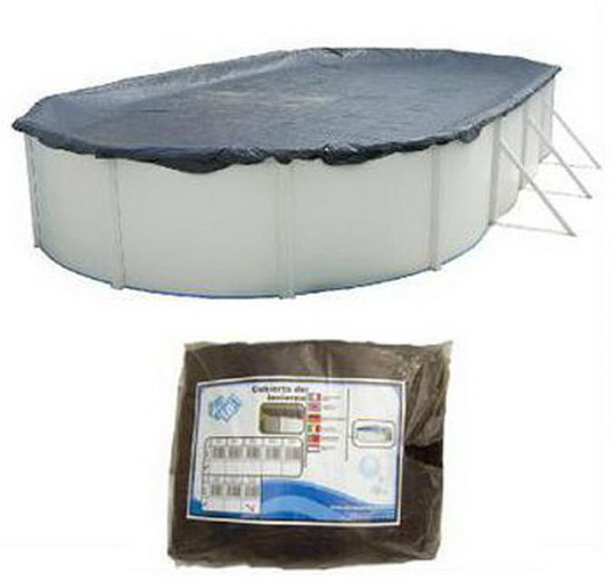 Couverture protection et hivernage Toi SWIMLUX piscine hors-sol ronde Ø 350cm