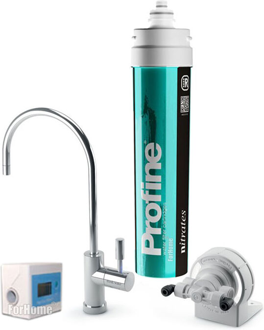 Depuratore Acqua Profine Per Nitrati Medium Kit Installazione Sotto Lavello Micr