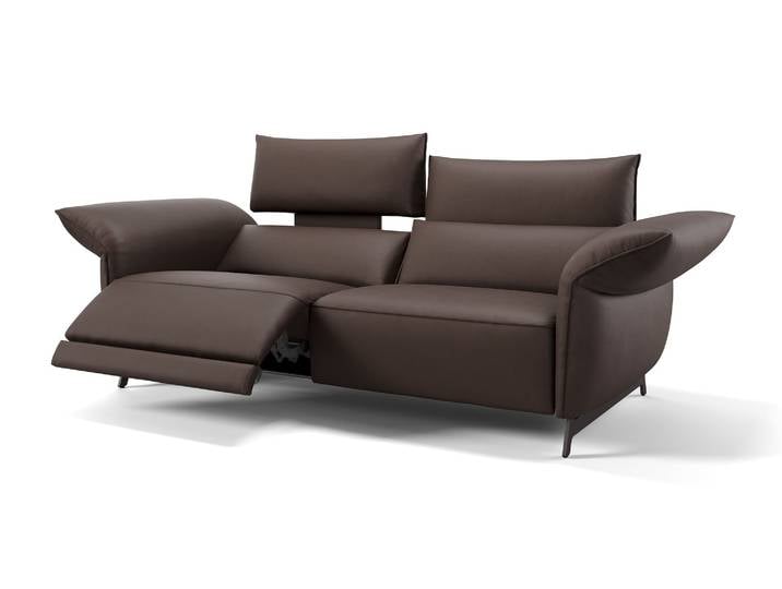 Designer Ledersofa Ledercouch CUNEO Garnitur