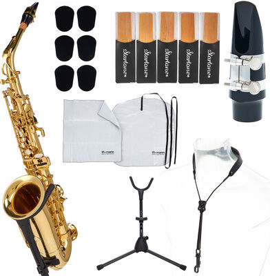 Startone SAS-75 Alto Sax Set Noir